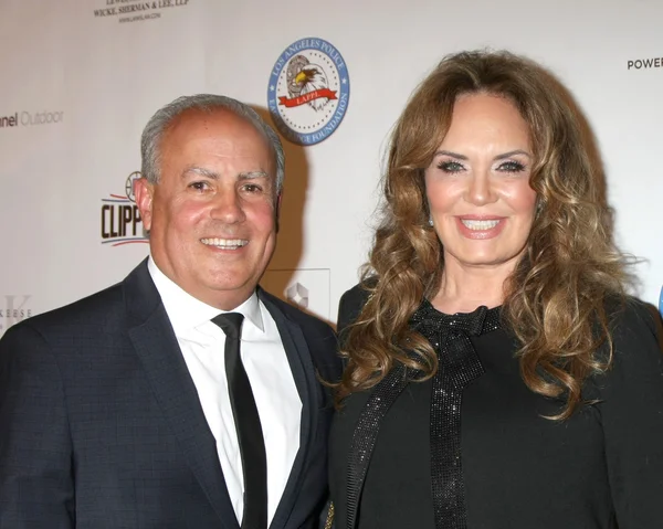 Peter R Repovich, Catherine Bach — Stock Photo, Image