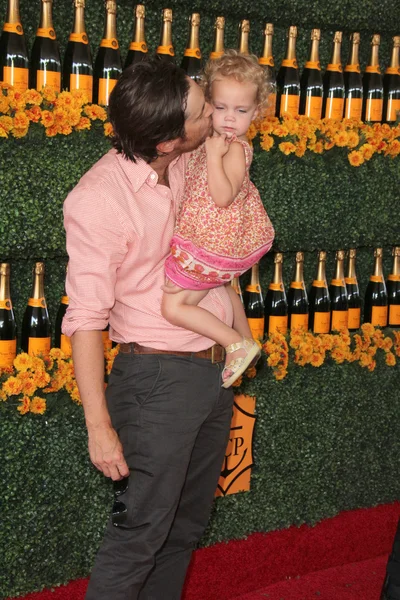 Oliver Hudson, Rio Hudson — 스톡 사진