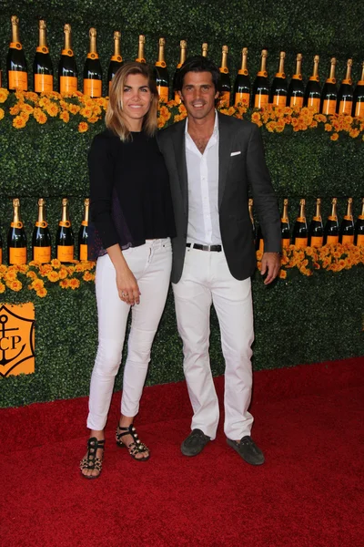 Delfina Blaquier, Nacho Figueras — Stock Photo, Image