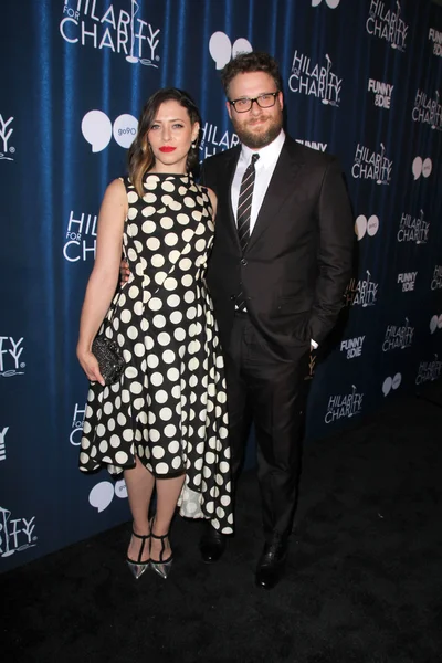 Lauren Miller Rogen, Seth Rogen — Stock Photo, Image