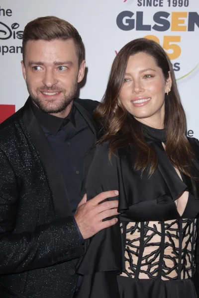 Justin Timberlake, Jessica Biel — Stockfoto