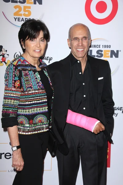 Marilyn Katzenberg, Jeffrey Katzenberg — Foto Stock