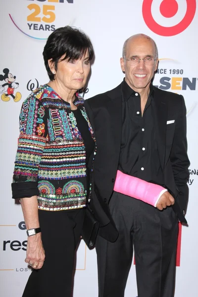 Marilyn Katzenberg, Jeffrey Katzenberg — Foto de Stock