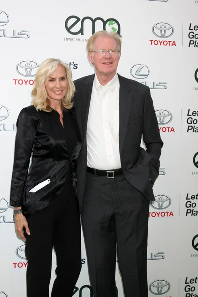 Rochelle Carson, Ed Begley Jr. — Stock Photo, Image