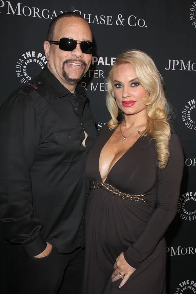 Eis-T, Coco Austin — Stockfoto