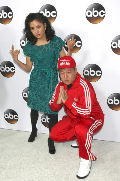 Constanza Wu, Eddie Huang — Foto de Stock