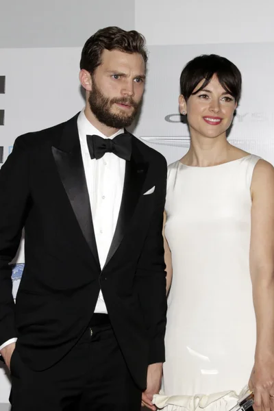 Jamie Dornan, Amelia Warner — Stockfoto