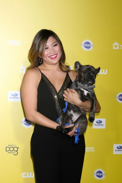 Jenna Ushkowitz, Urso — Fotografia de Stock