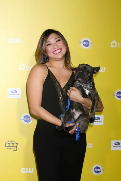 Jenna Ushkowitz, Urso — Fotografia de Stock