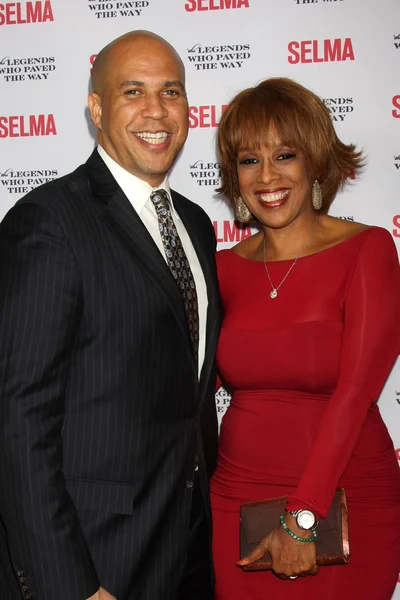 Cory Booker, Gayle King — Φωτογραφία Αρχείου