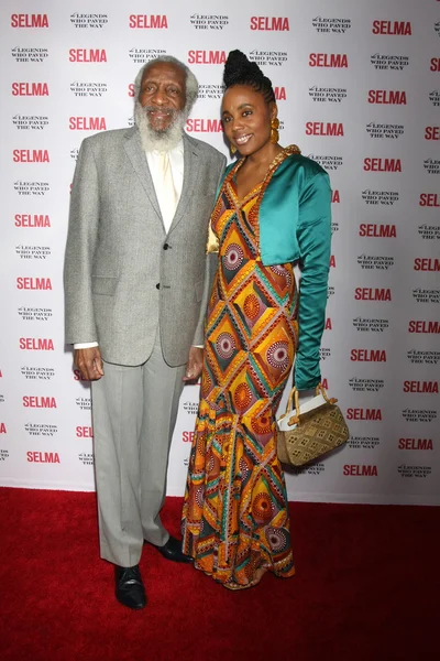 Dick Gregory, Ayanna Gregory — Stockfoto
