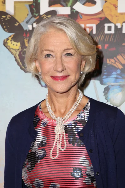 Herečka Helen Mirren — Stock fotografie