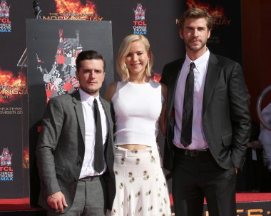Josh Hutcherson, Jennifer Lawrence, Liam Hemsworth