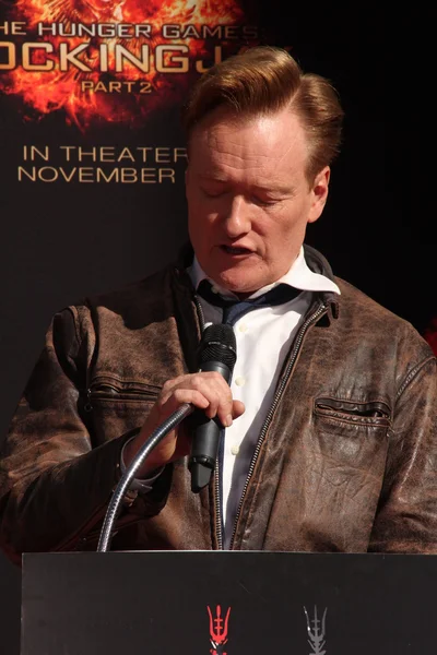 Television host Conan O'Brien — Stockfoto