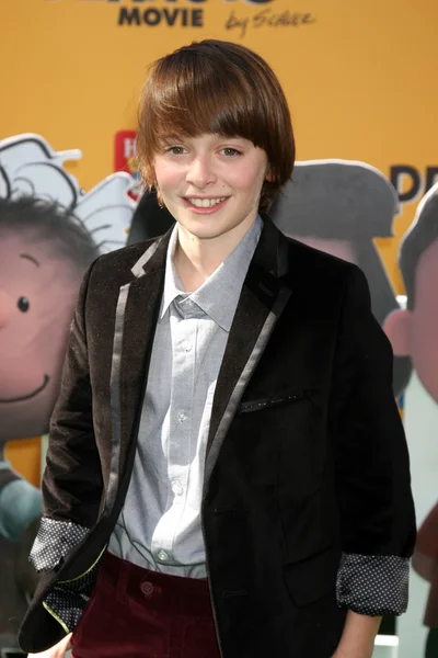 Attore Noah Schnapp — Foto Stock