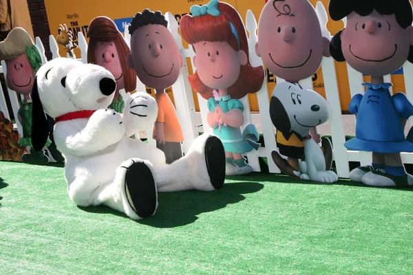 Snoopy beim "Peanuts-Film"" — Stockfoto