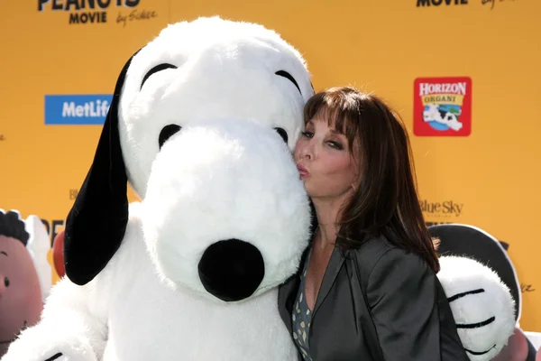 Snoopy, Kate Linder — Foto Stock
