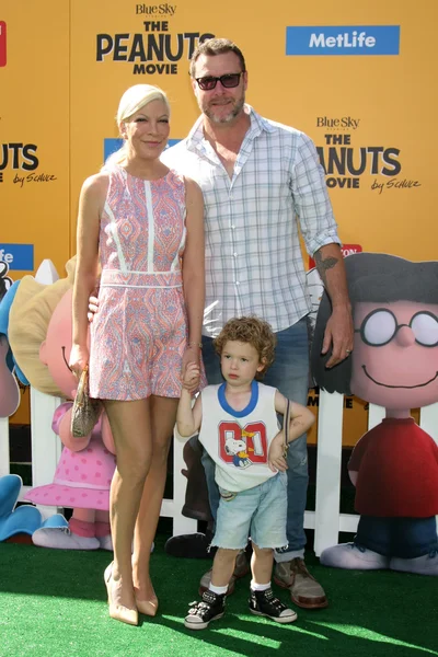 Tori Spelling, Dean Mcdermott — Fotografia de Stock