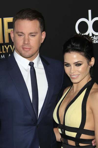 Channing Tatum, Jenna Dewan-Tatum — Foto de Stock