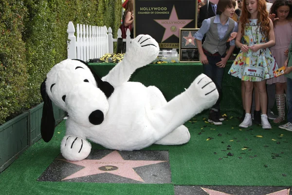 Snoopy Hollywood Walk of Fame Ceremony — Stockfoto