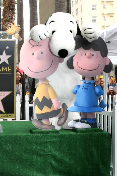Charlie Brown, Snoopy, Lucy — Stockfoto