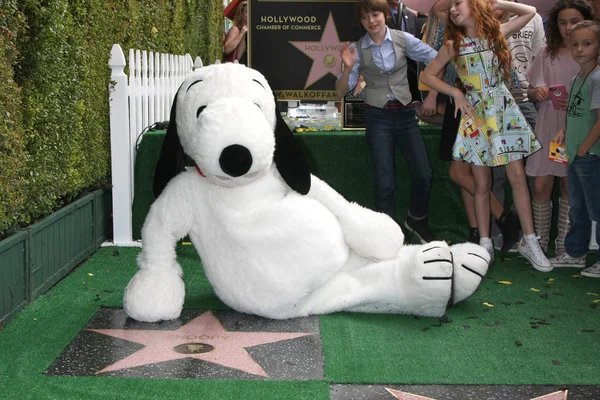 Snoopy Hollywood Walk of Fame Ceremony — Stock fotografie