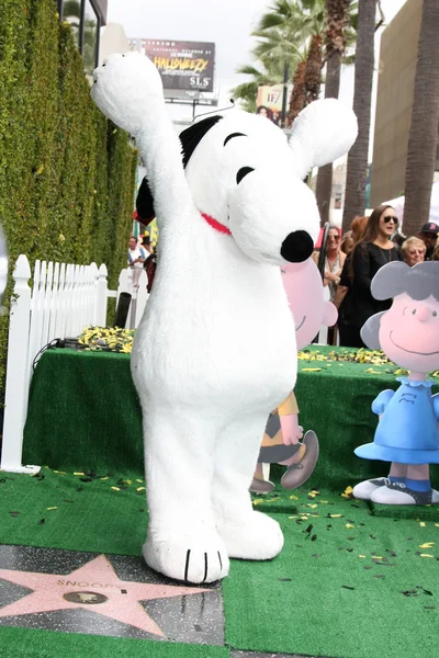 Snoopy Hollywood Walk of Fame Ceremony — 스톡 사진