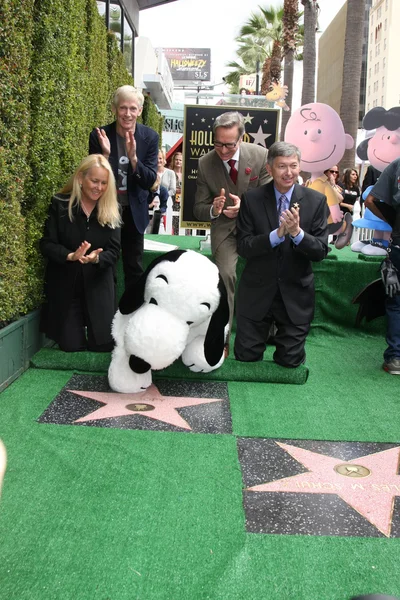 Snoopy, Funzionari di Camera, Paul Feig, Craig Schultz — Foto Stock