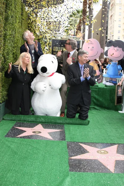 Snoopy, Funzionari di Camera, Paul Feig, Craig Schultz — Foto Stock