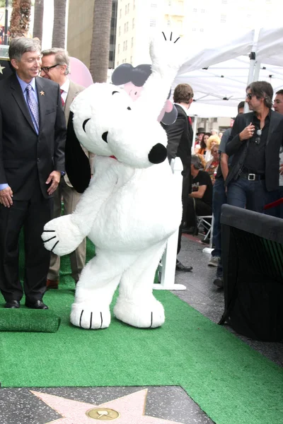 Ceremonia del Paseo de la Fama de Snoopy Hollywood —  Fotos de Stock