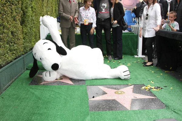 Snoopy Hollywood Walk of Fame Ceremony — Stock Photo, Image