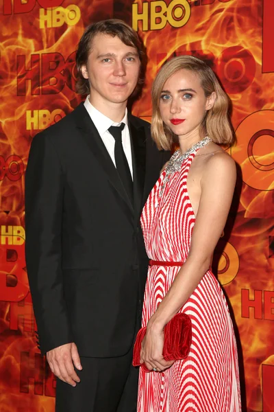 Paul dano, zoe kazan — Foto de Stock