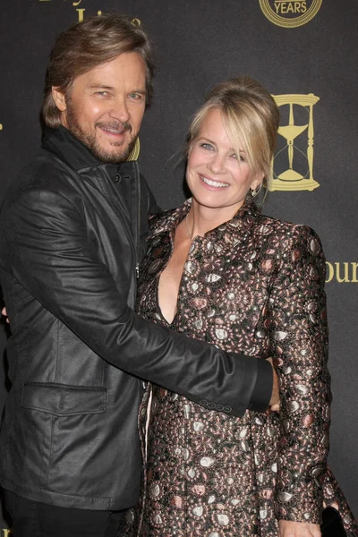 Stephen Nichols, Mary Beth Evans — Stock Photo, Image