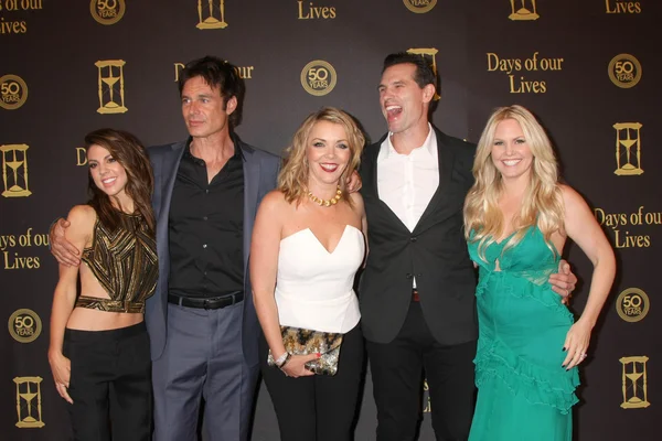 Kate Mansi, Patrick Muldoon, Christie Clark, Austin Peck, Terri Conn — 스톡 사진