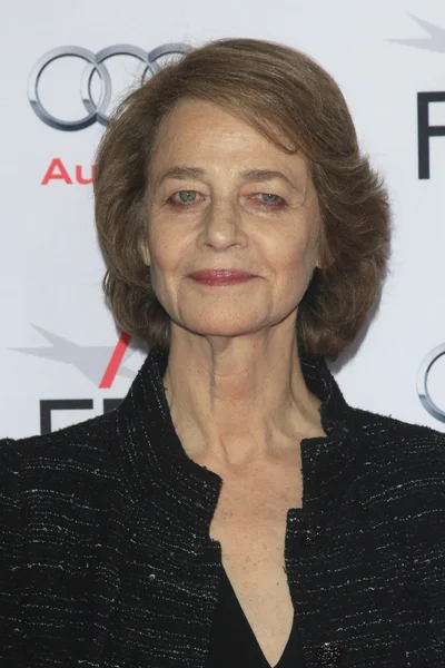 Actrice Charlotte Rampling — Stockfoto