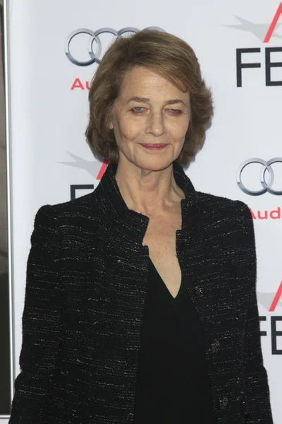 Actress Charlotte Rampling — Stock Photo, Image