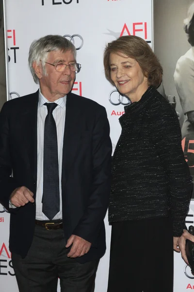 Tom Courtenay, Charlotte Rampling — Foto Stock