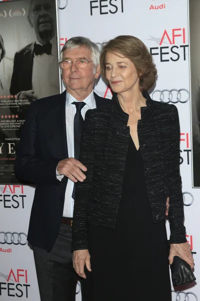 Tom Courtenay, Charlotte Rampling — Foto Stock