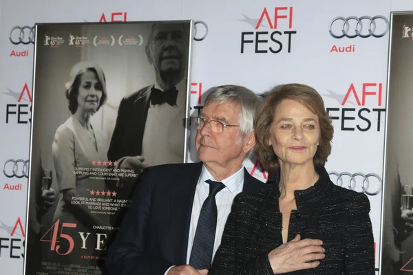 Tom Courtenay, Charlotte Rampling — Photo