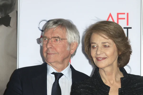 Tom Courtenay, Charlotte Rampling — Foto Stock