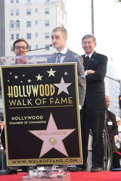 Daniel Radcliffe, Leron Gubler — Foto Stock