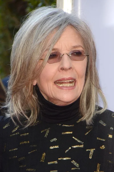 Herečka Diane Keaton — Stock fotografie