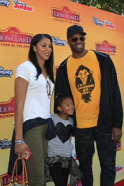 Candace Parker, Lailaa, Shelden Williams — Stock Photo, Image