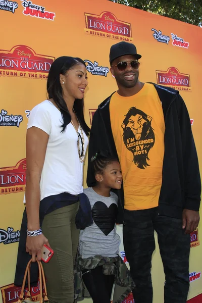 Candace Parker, Lailaa, Shelden Williams — Zdjęcie stockowe