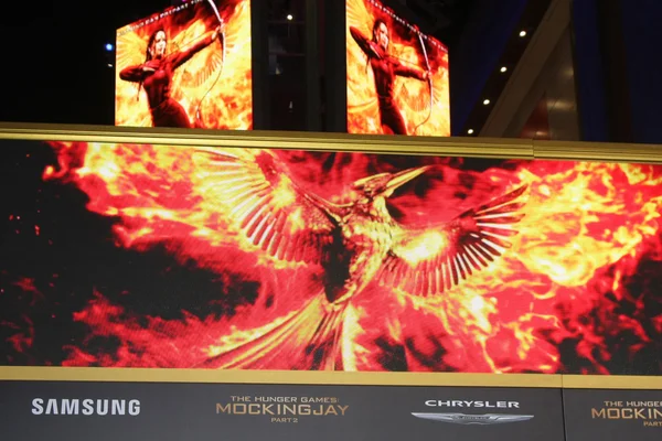 Sfeer in de "The hunger games-Mockingjay Part 2" — Stockfoto