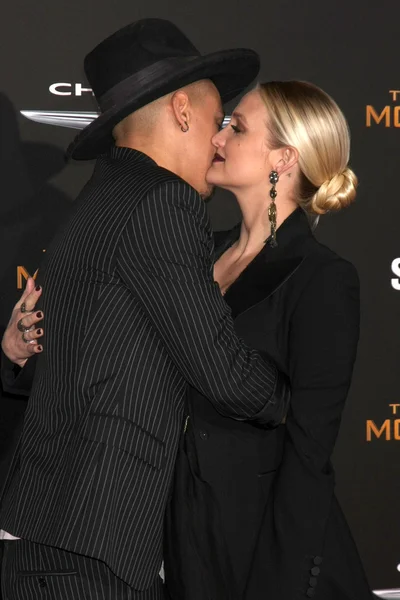 Evan Ross, Ashlee Simpson — Foto de Stock