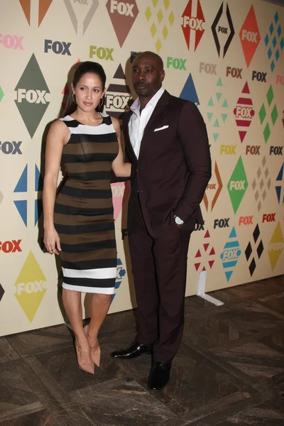 Jaina Lee Ortiz, Morris Chestnut — Stock Photo, Image