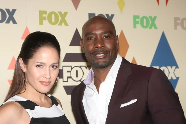 Jaina Lee Ortiz, Morris Chestnut — Stock Photo, Image