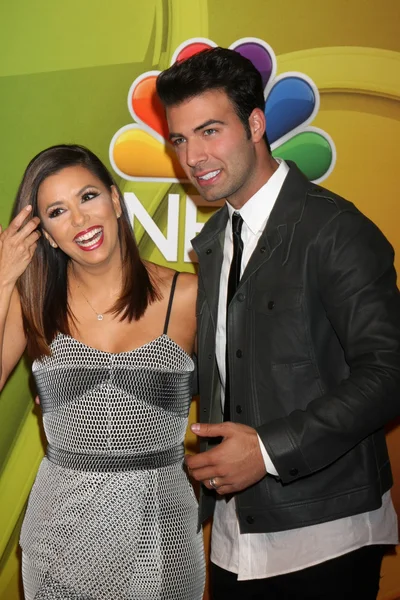 Eva Longoria, Jencarlos Canela — Stock Photo, Image