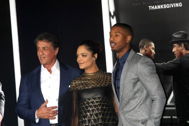 Sylvester Stallone, Tessa Thompson, Michael B. Jordan
